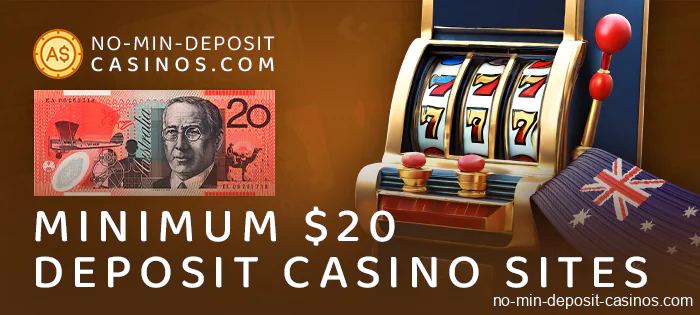 AU Casino with minimum deposit of 20 dollars