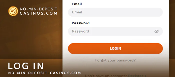 Authorize on a casino site with PayPal payments